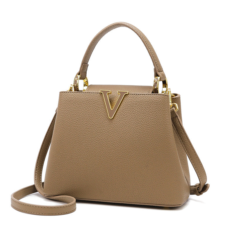 Women's Cross Body Fashion High Sense Simple Bucket Bag
