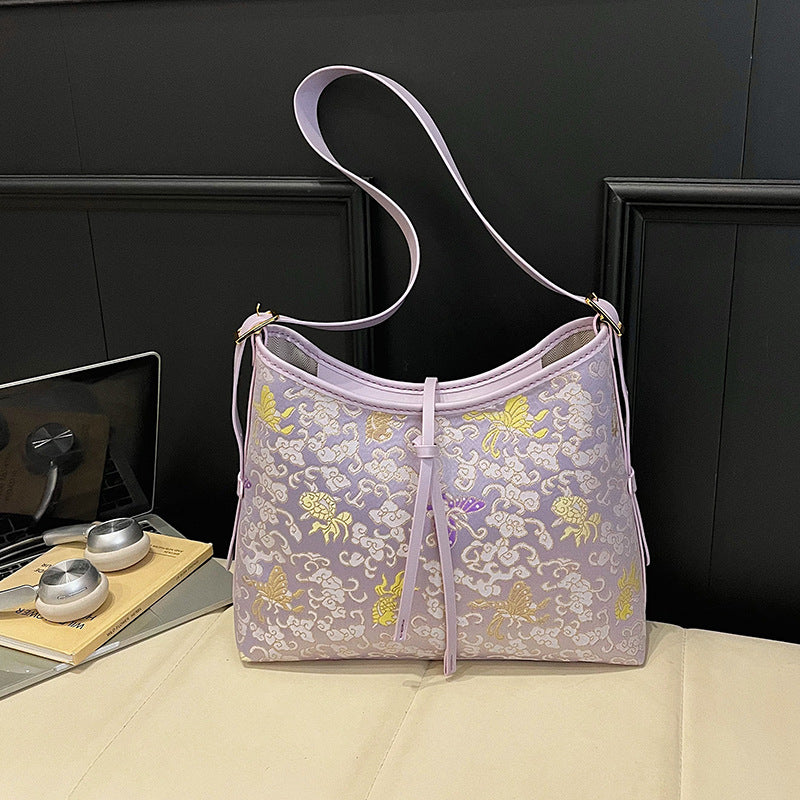 Handmade Material Dragon's Beard Chinese Style Hand Sewing Homemade Gift Handbags