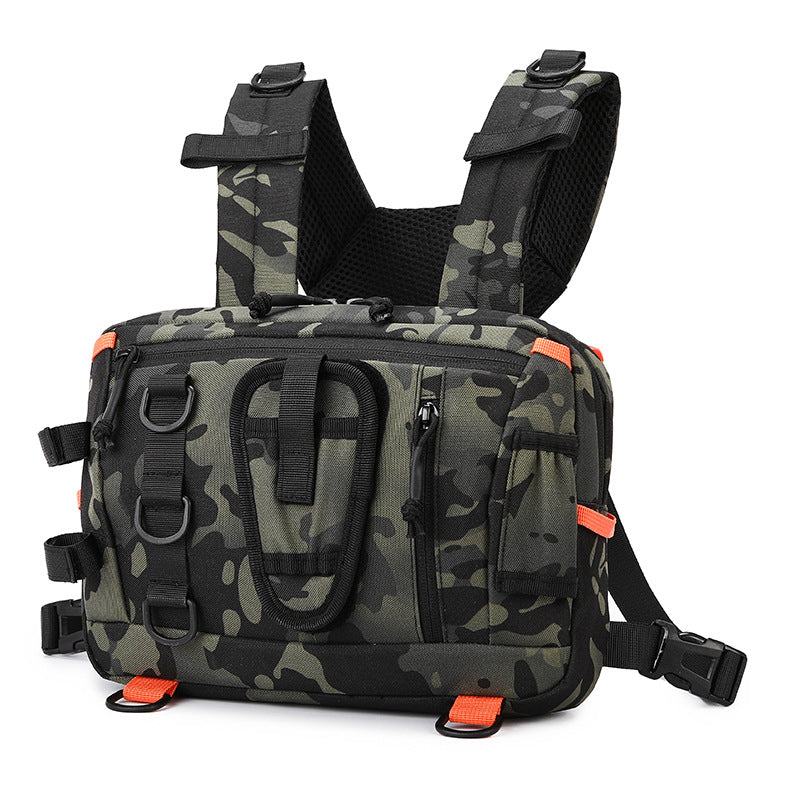 Multifunctional Cross-country Running Pouch Portable Hiking Cycling Vest Lure Sports Backpack