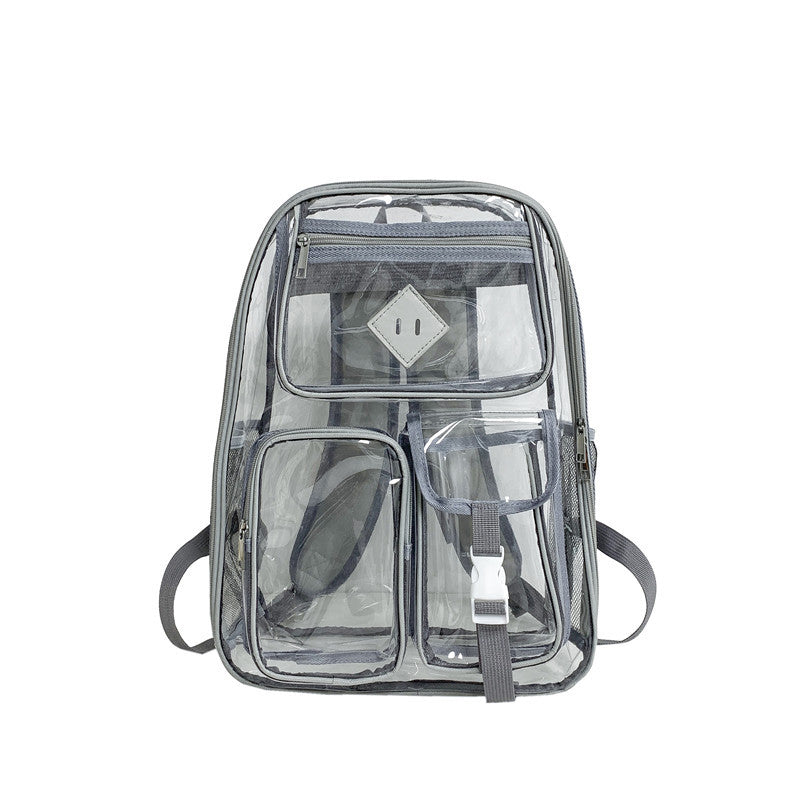 Women's & Men's Transparent Gel Korean Junior High Bags