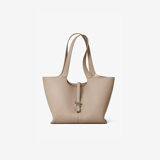 Wind Chime Female Large Capacity Commuter Vegetable Basket Underarm Tote Bags