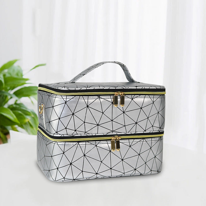 Large Capacity Tattoo Manicure Nail Polish Makeup Bag
