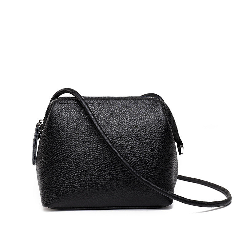 Women's Counter Quality Retro Minority Mobile First Layer Cowhide Women's Messenger Bag