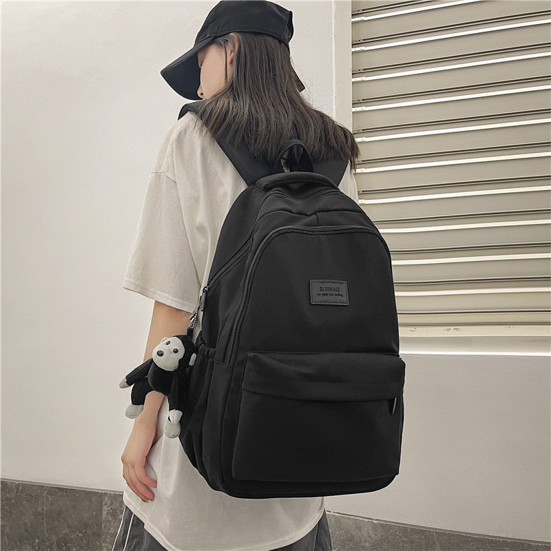 Female High College Junior Large Capacity Level Leisure Backpack