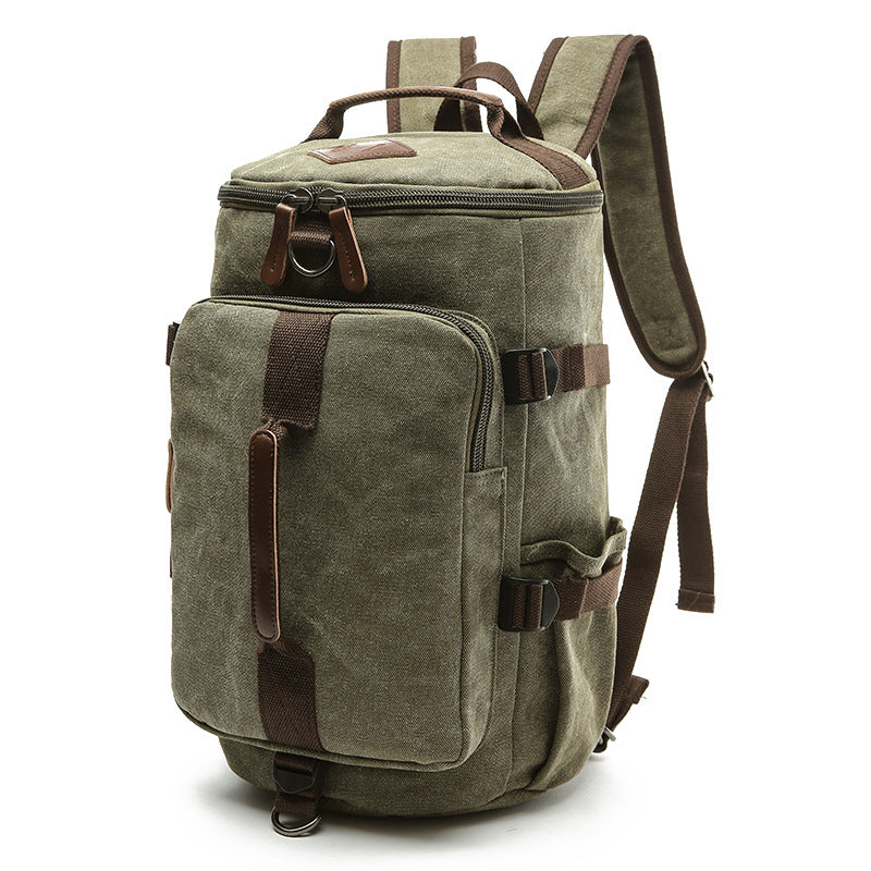 Women's & Men's Large Capacity Canvas Portable Sports Backpack