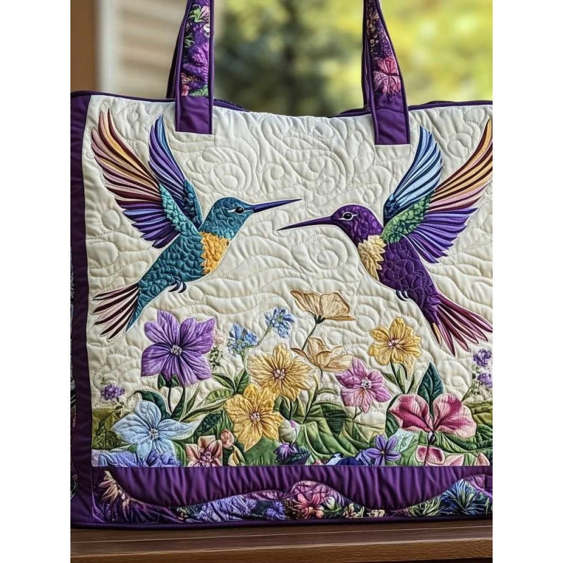 Unique Printed Personalized Flower Design Canvas Women's Handbag