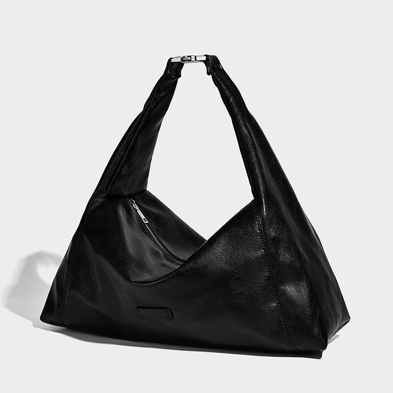Women's High-grade Retro Portable Denim Super Popular Large Tote Bags