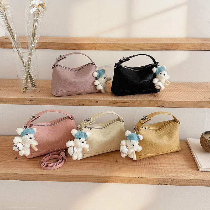 Women's Simple Lazy Exquisite Leather Korean Version For Women's Shoulder Bag
