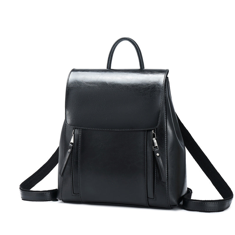 Pretty Women's Join First Layer Cowhide Backpacks