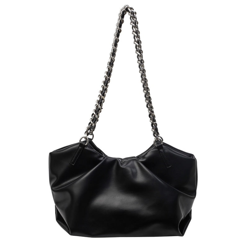 Women's Leather Large Capacity Versatile Chain Fashion Shoulder Bags