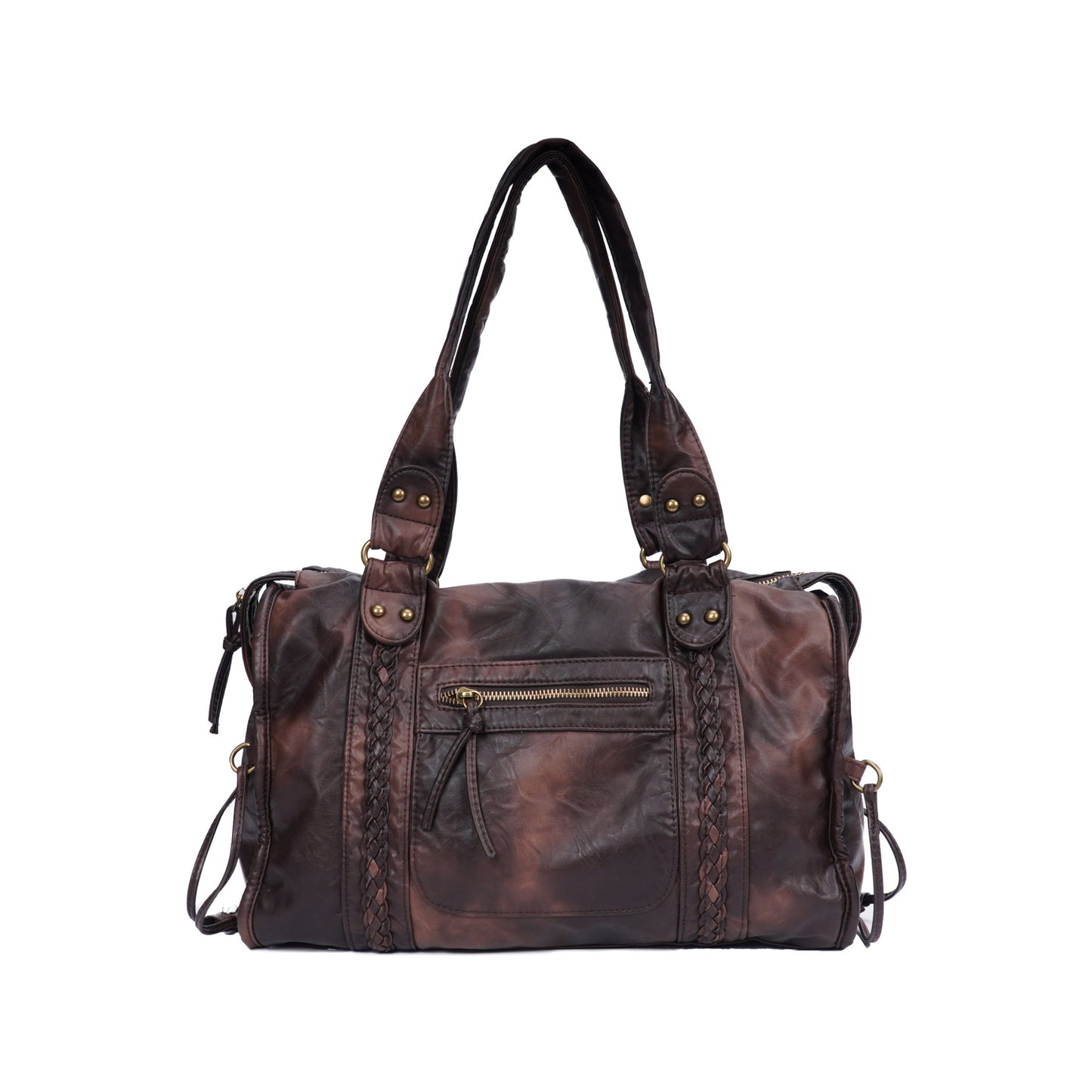 Fashion Retro Old Waste Soil Wind Women's Messenger Bag