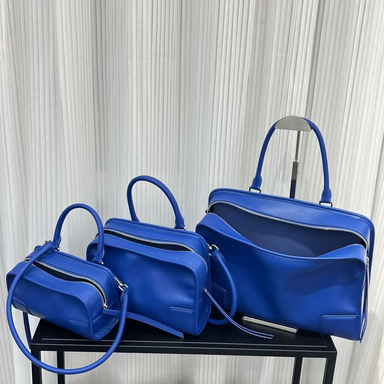 Glamorous Bowling Niche Retro Commuter Leather Women's Shoulder Bag