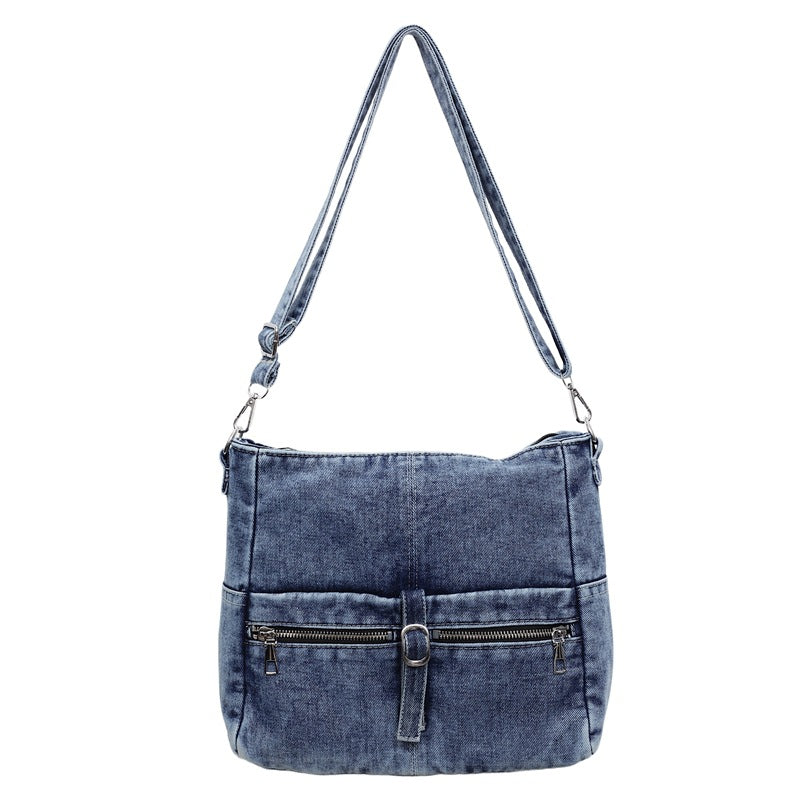 Creative Women's Fashion Denim Commuter Portable Tote Bags