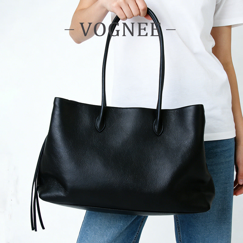 Cattlehide Leather Surface Fashionable Suede Commuter Design Bags