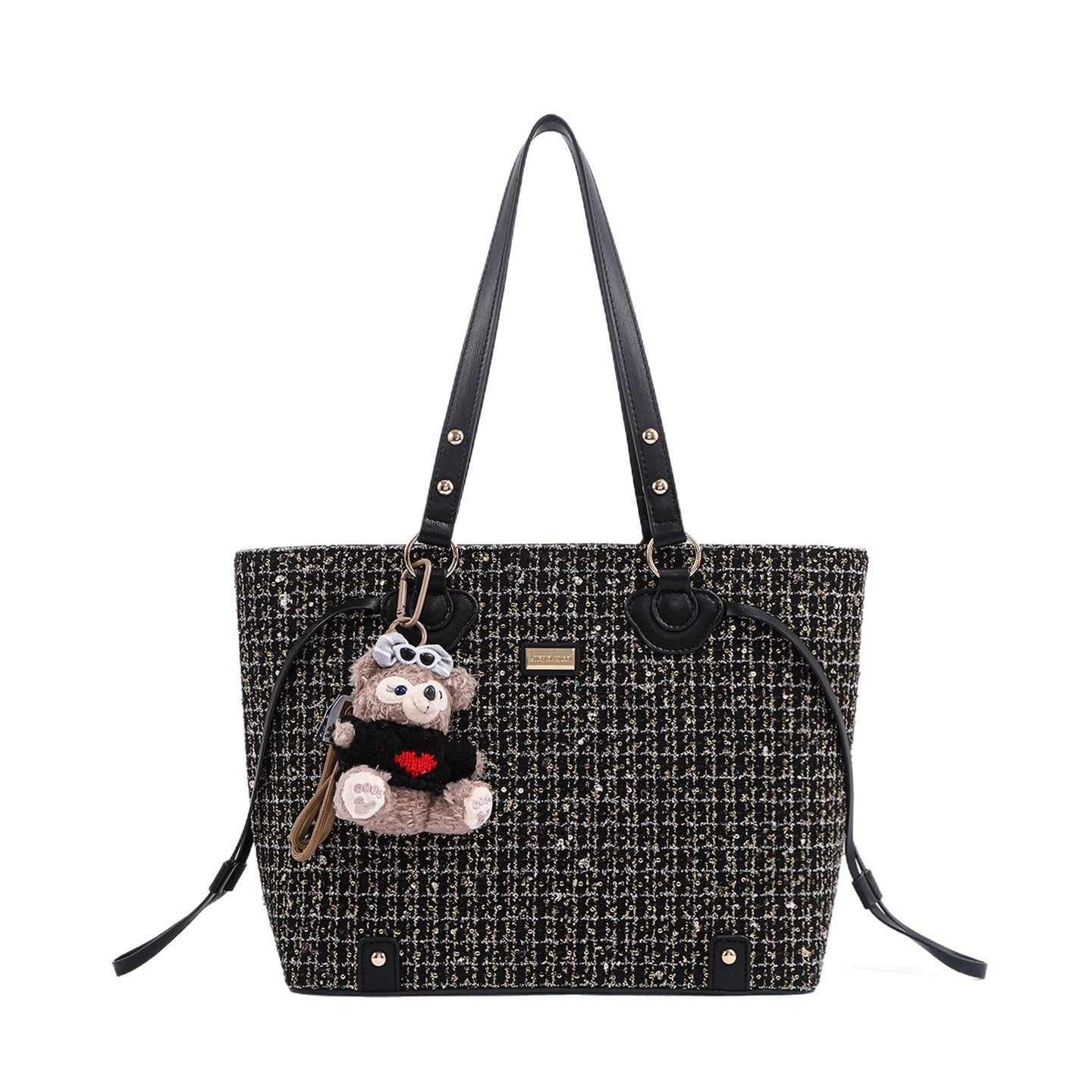 Mi Portable Embroidered Commuter Large Capacity Women's Handbag