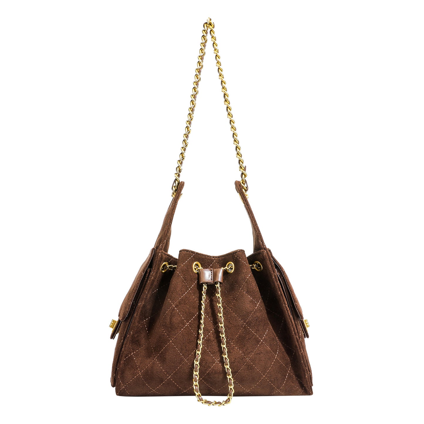 Women's Diamond Chain Portable Trendy Chic Matte Women's Shoulder Bag