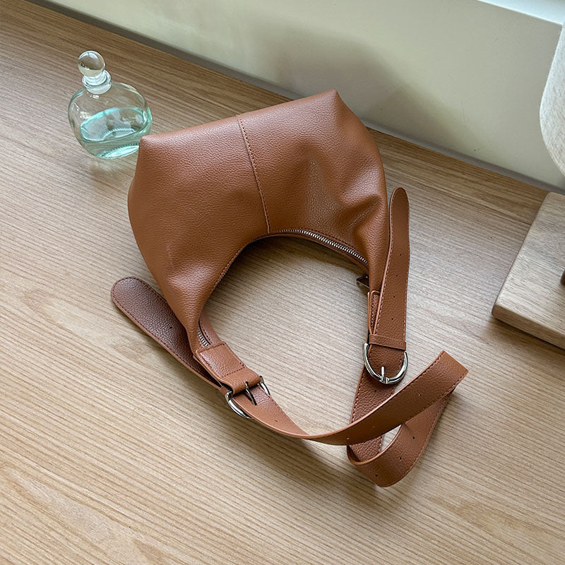 Women's Fashion Korean Style Dumpling Retro Portable Underarm Bag