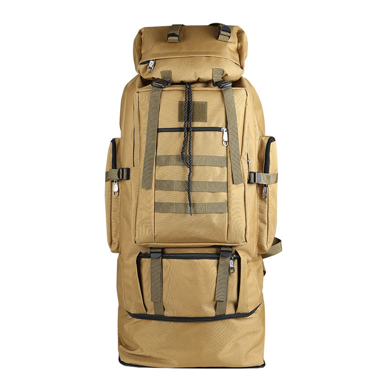 Men's Large Capacity Heightening Expansion Waterproof Camping Backpacks