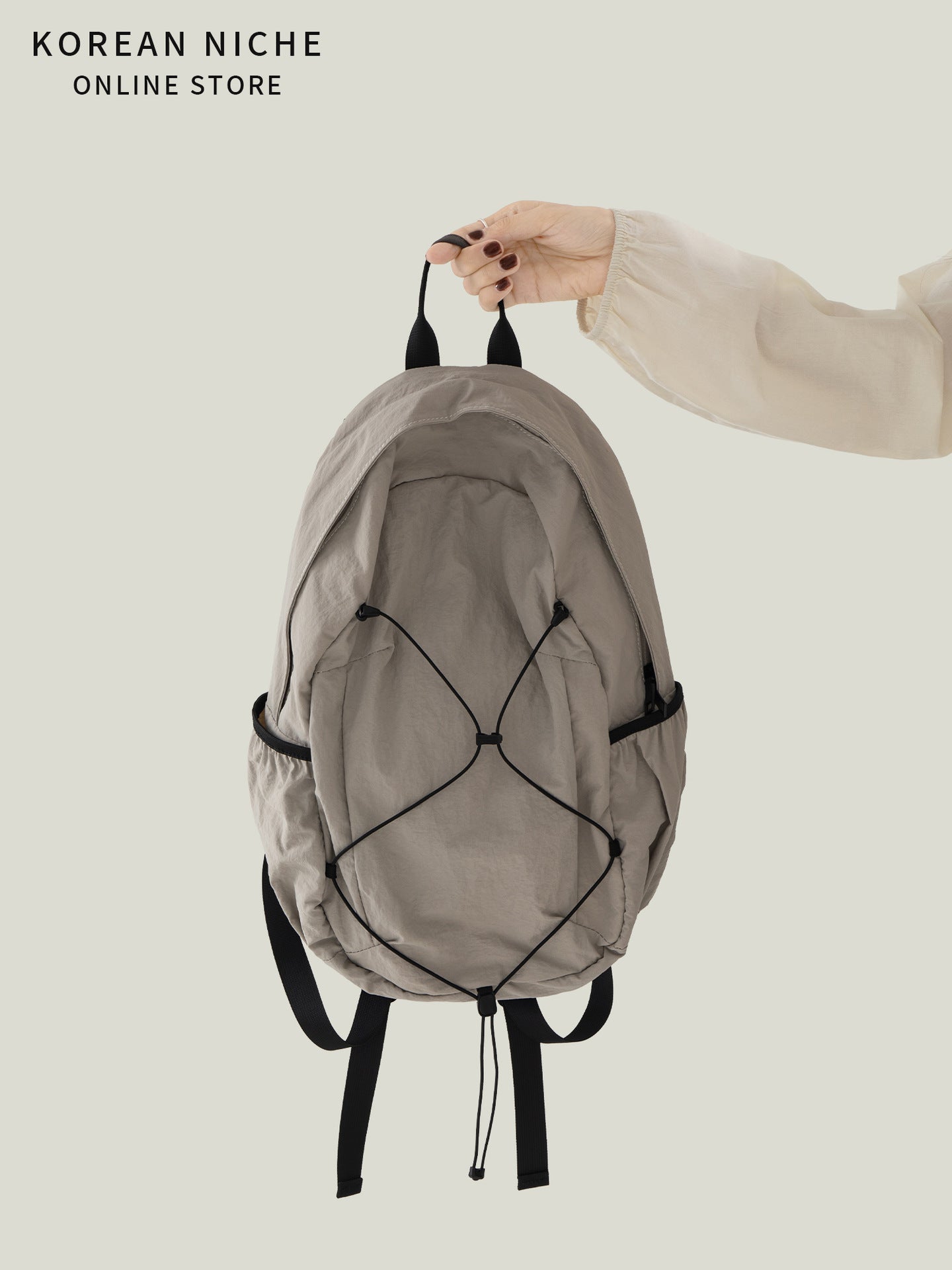 Korean Niche Design Large Capacity Commuter Female Backpacks