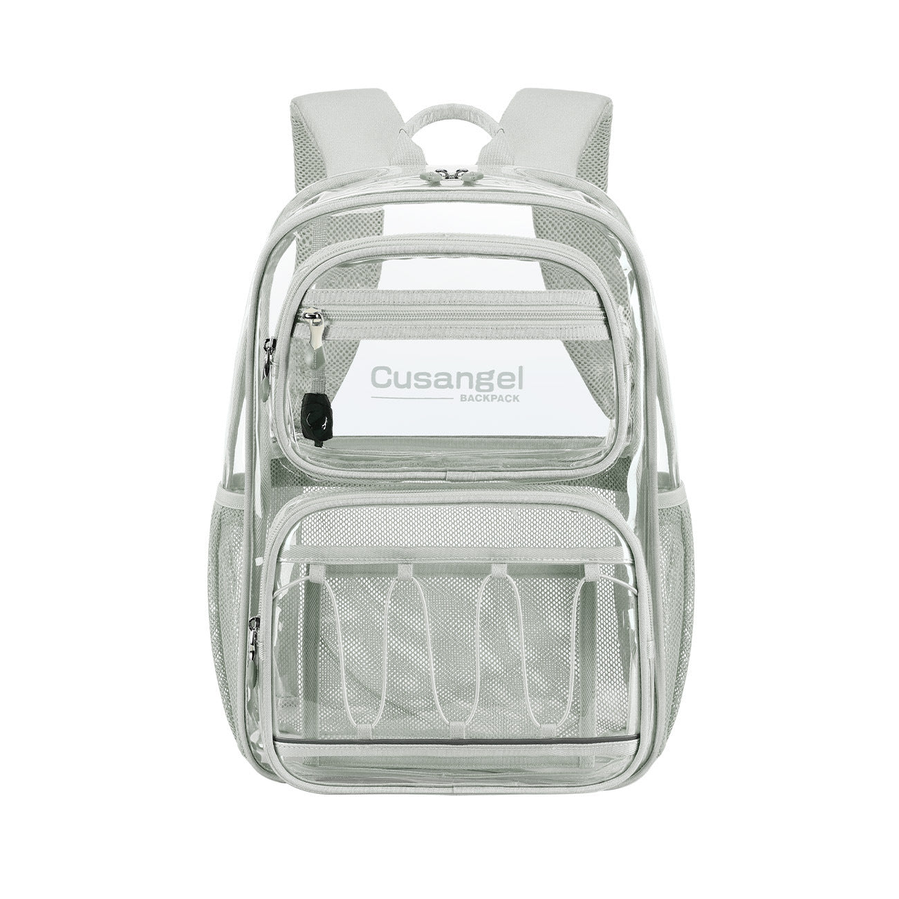 Women's Transparent Large Capacity Storage Jelly Leisure Backpack