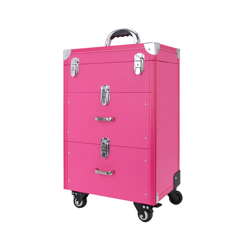Professional Tattoo Embroidery Nail Beauty Box Brake Large Capacity Storage Cosmetic Cases