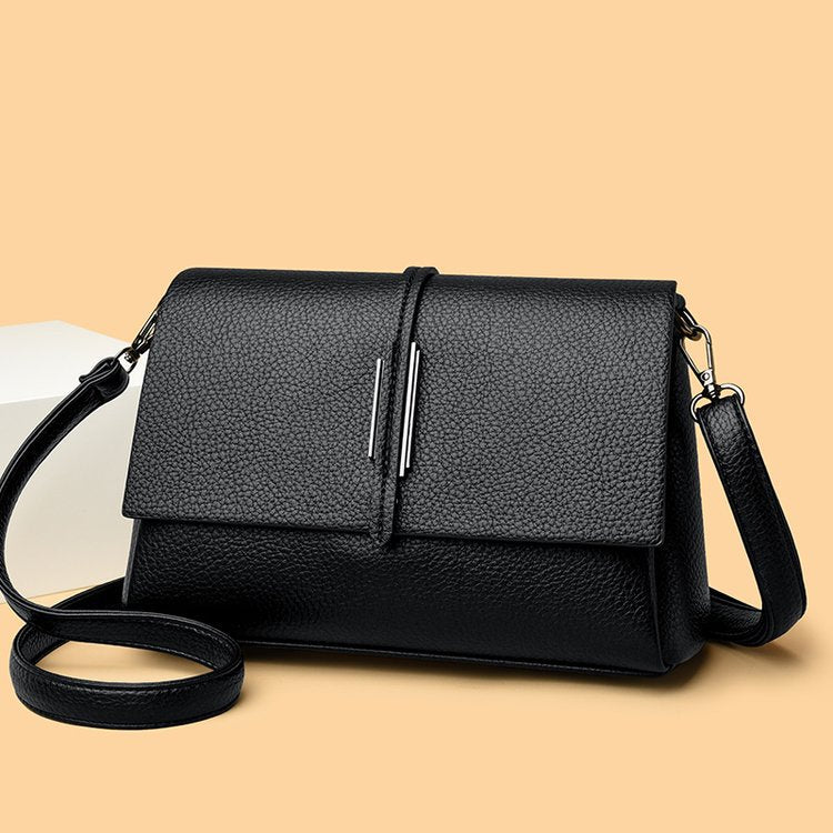 Soft Leather Pillow Simple Fashion Large Women's Shoulder Bag
