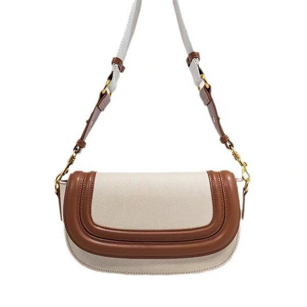 Women's Wide Strap Underarm Saddle Tide Bags