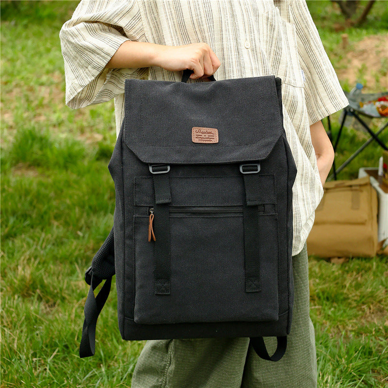 Large Capacity Canvas Junior Outdoors Commute Leisure Backpack
