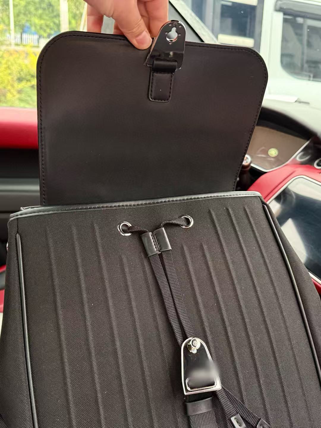 Daniel Real Leather Canvas Commuter Nylon Backpacks