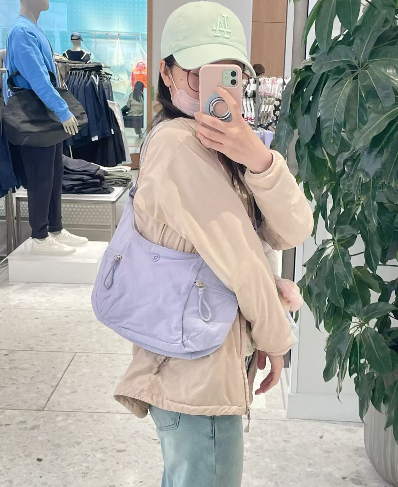 Innovative Durable Casual Firm Lu Croissant Luggage
