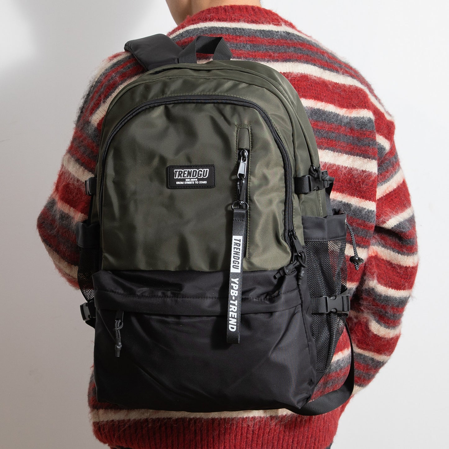Women's & Men's Fashion Large Capacity Computer Contrast Color Youth Campus Leisure Backpack