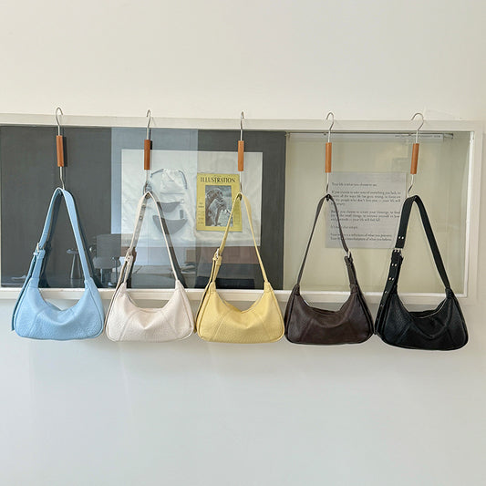 Women's High-grade Portable Dumpling Simple Western Style Underarm Bag