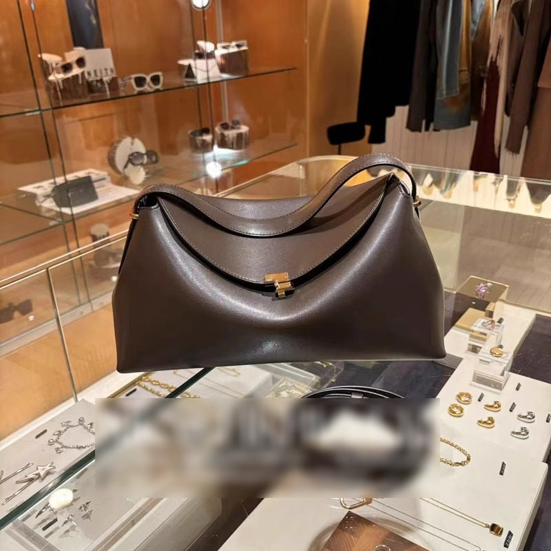 Women's Large Capacity Affordable Luxury Fashion Niche Leather Women's Messenger Bag