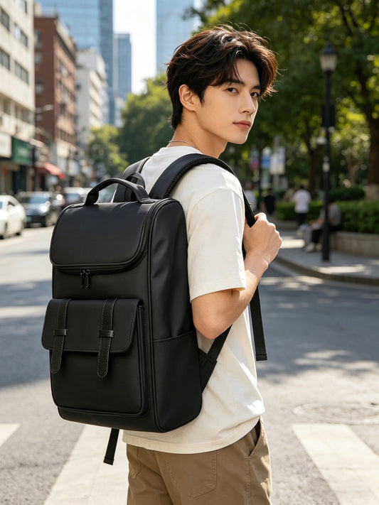 Beautiful Men's Niger Korean Waterproof Computer Backpacks