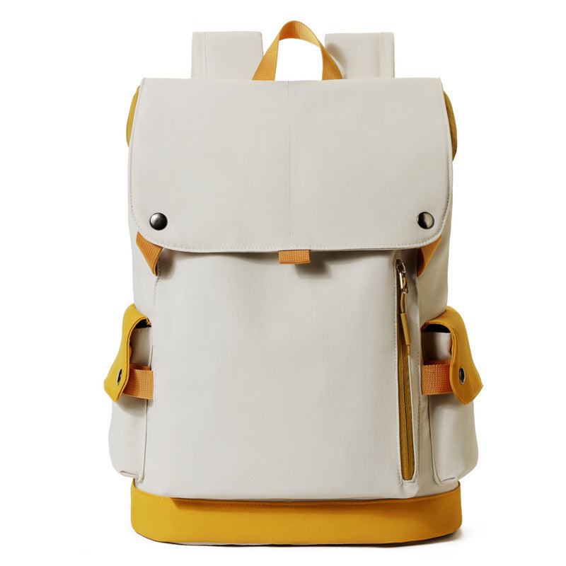 Large Capacity Fashion Commuter Flip Korean Style Business Backpack