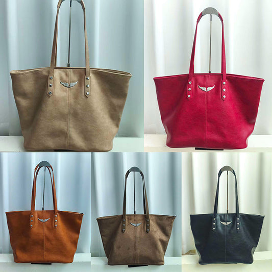 Large Capacity Retro Fashion Minimalism Lightweight Tote Bag