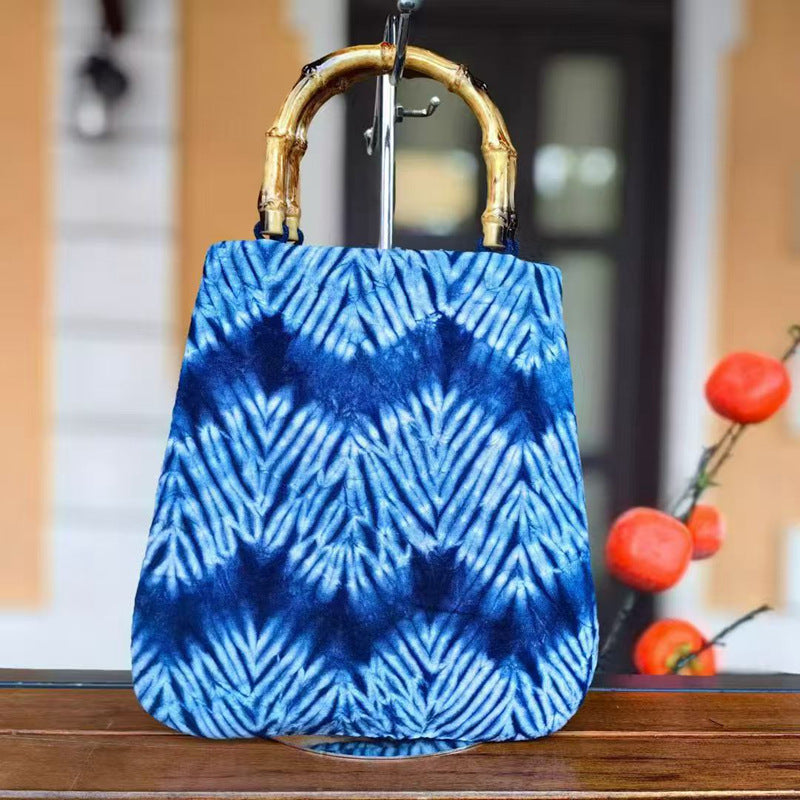 Dali Batik Fabric Cultural Creative Gift Handbags