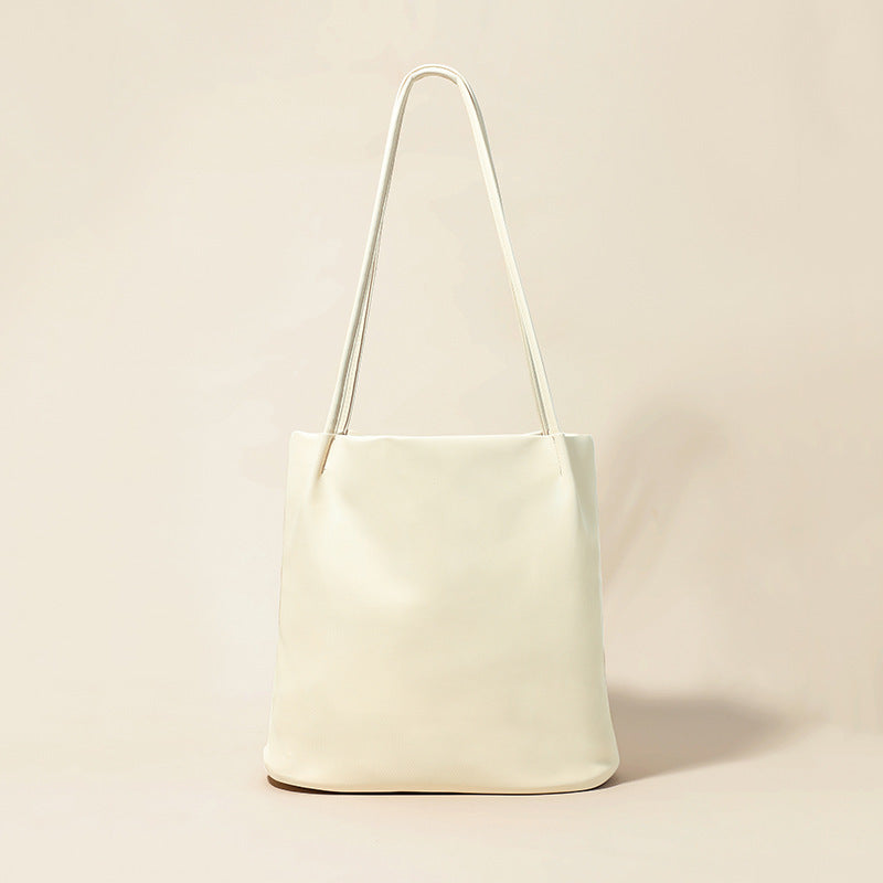 Women's Home Temperament Simple Commuter Underarm For Bucket Bag