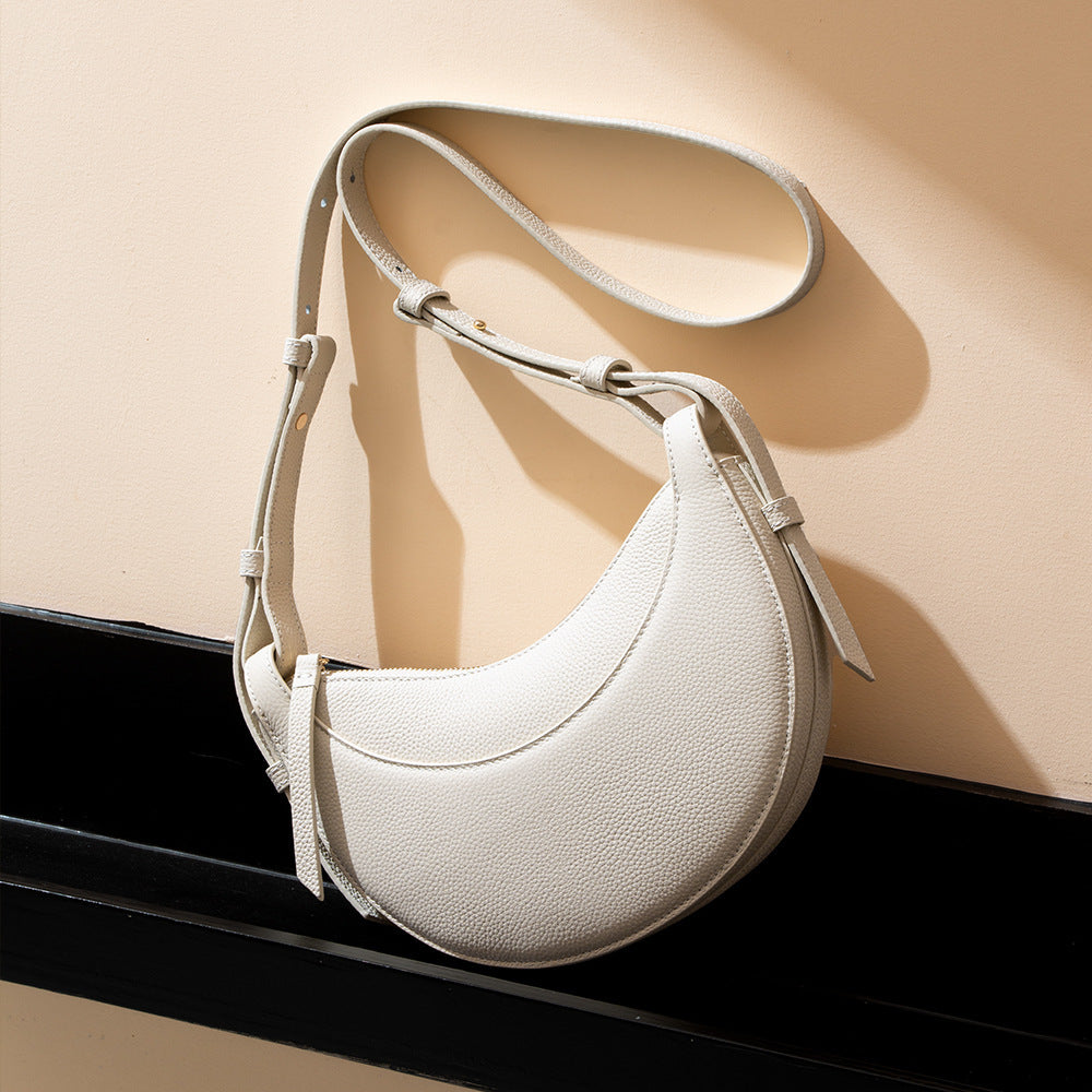 Selenodont High Quality Genuine Leather Niche Underarm Women's Messenger Bag