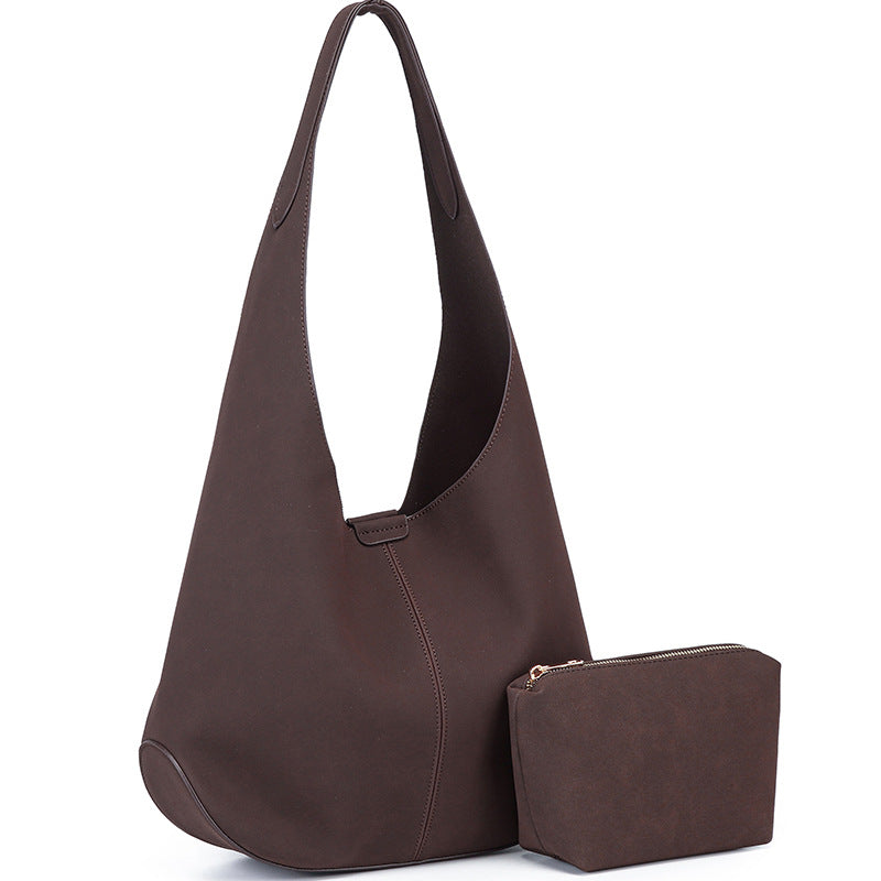 Popular Korean Style Versatile Large Capacity Single Wide Strap Tote Bags