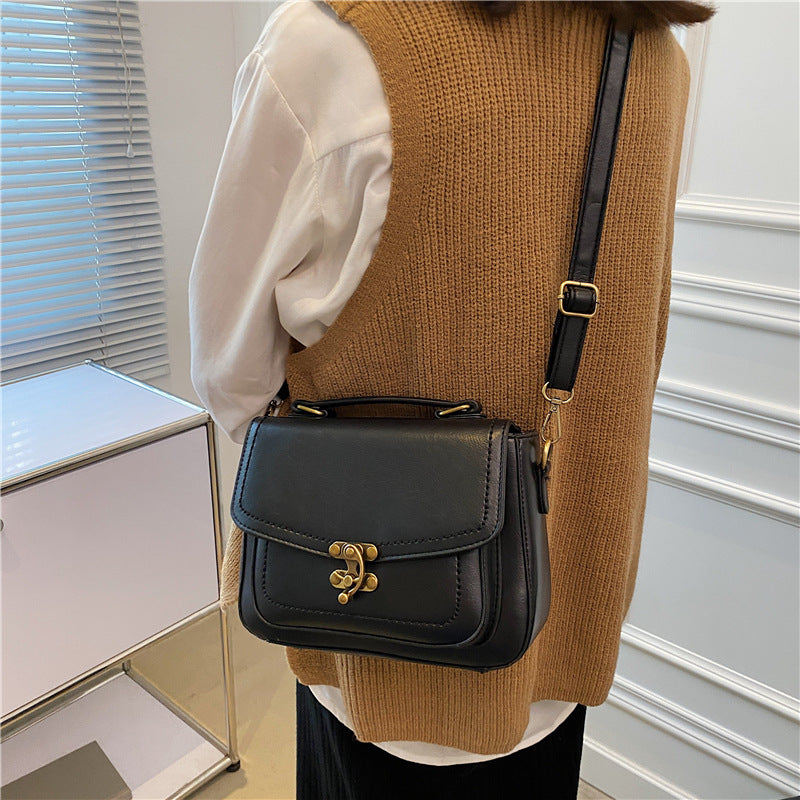 Women's Light Luxury Retro Popular One Simple Women's Messenger Bag