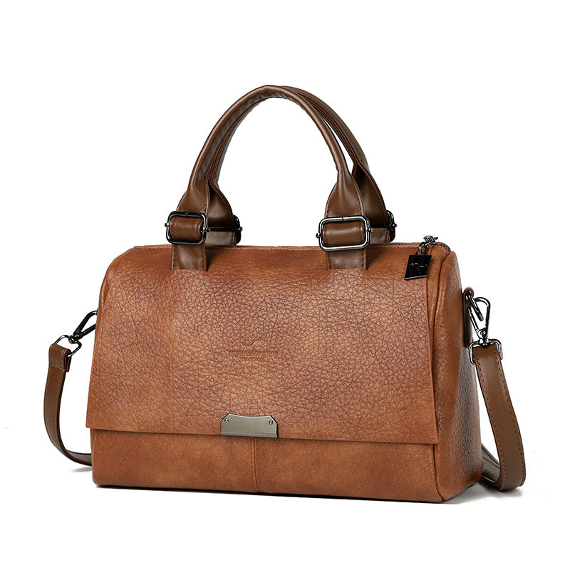 Women's Fashionable Fashion Versatile Simple Retro Women's Handbag
