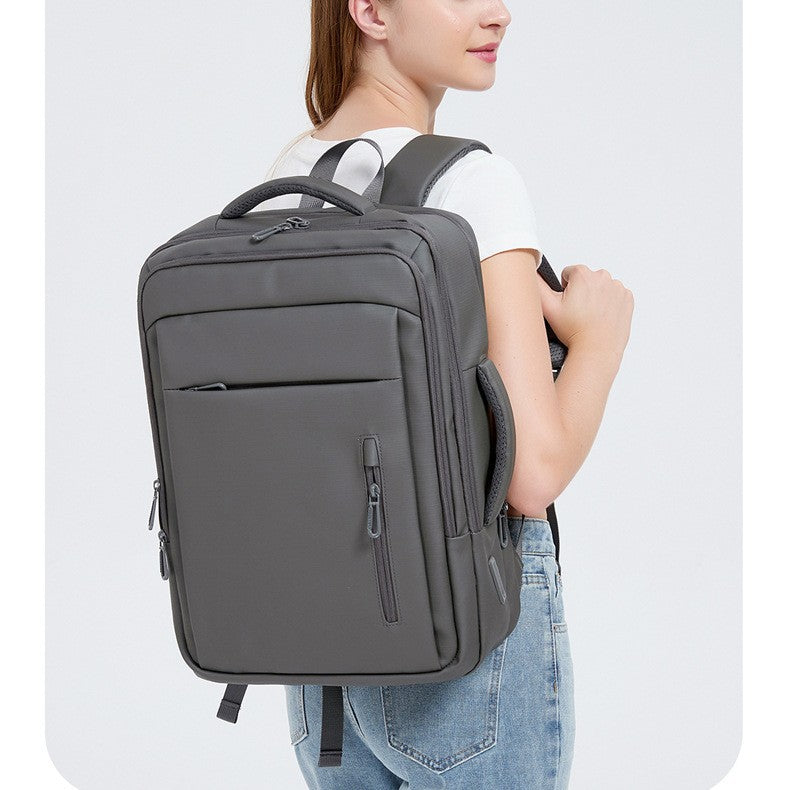 Women's High-grade Large Capacity Coverable Business Commute Leisure Backpack