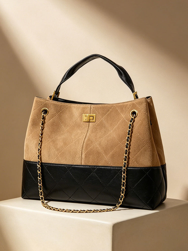 Women's Frosted Retro Fashion High Sense Large Capacity Women's Handbag