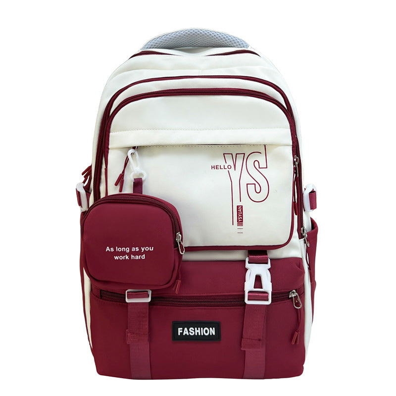 Innovative Junior High Good-looking Coverable Commuter Leisure Backpack