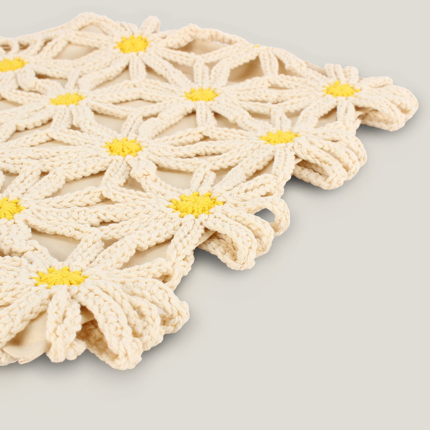 Women's Cotton String Hollow Flower Seaside Holiday Daily Fashion Women's Shoulder Bag