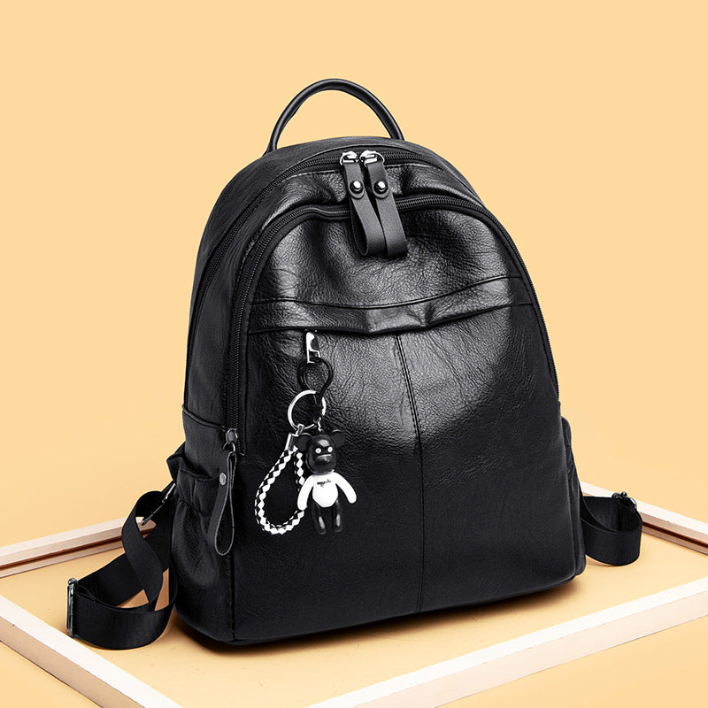 Women's Stylish Textured Mummy Oxford Cloth Korean Women's Backpack