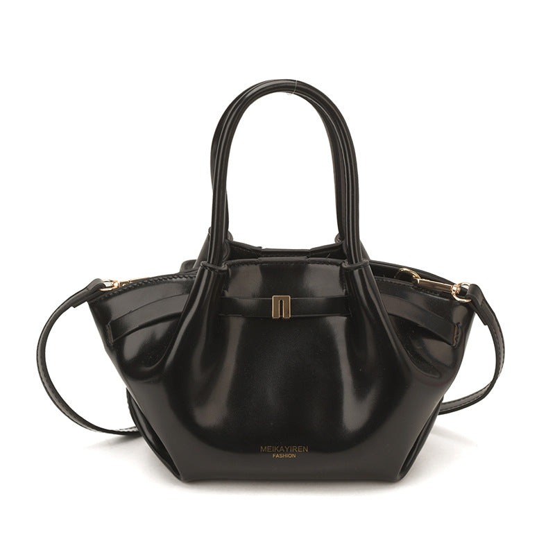 Spring Loose Large Capacity Portable Vegetable Basket Women's Shoulder Bag