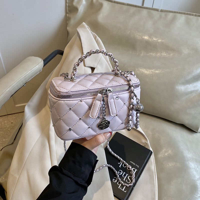 Women's High-grade Light Diamond Box Fashion Summer Women's Messenger Bag