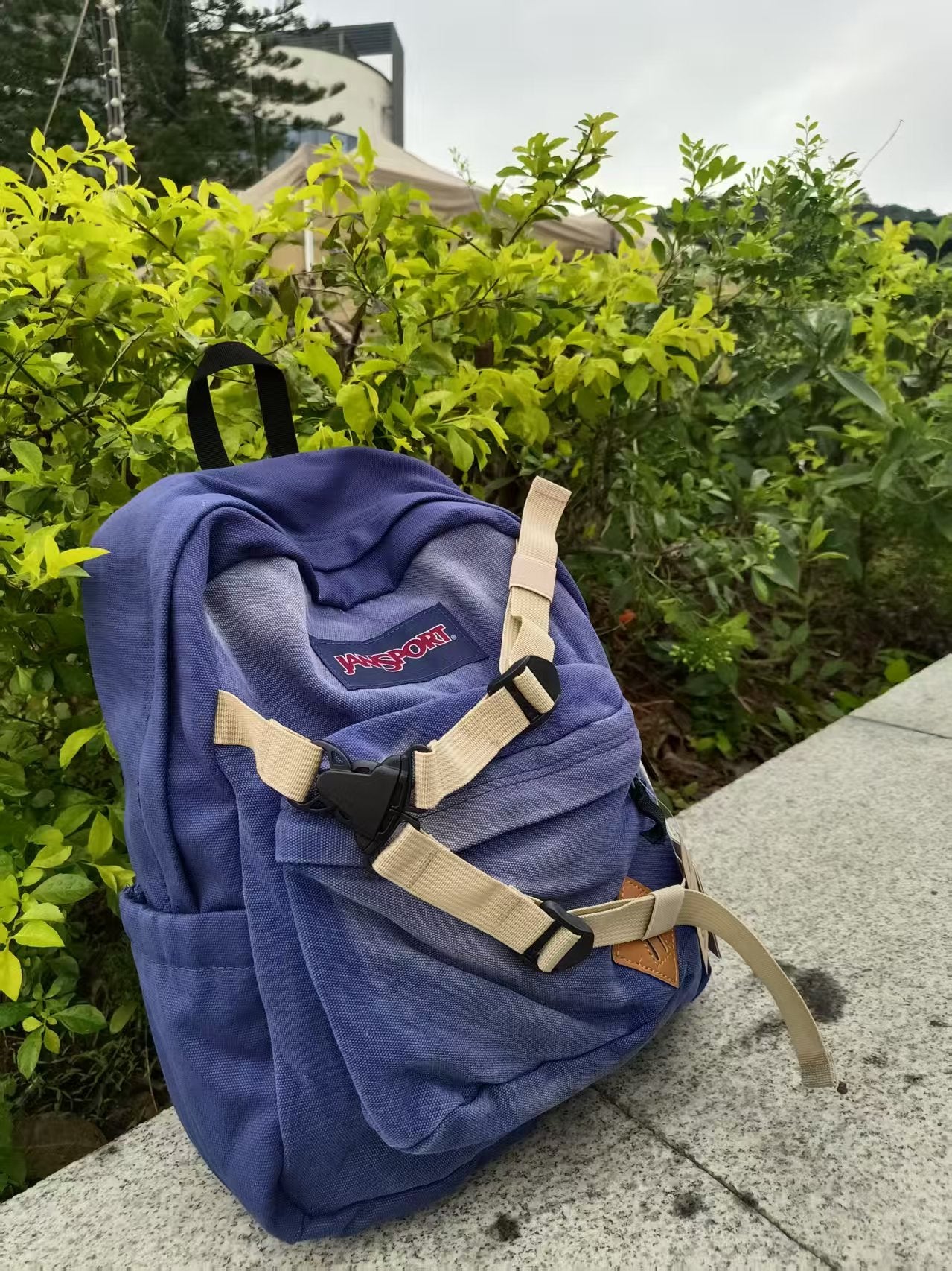 Super Denim Fashion College Style Unisex Backpacks